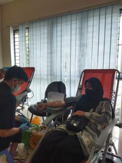 Bakti Sosial Donor Darah PWI Riau Lampaui Target Hingga 117 Kantong